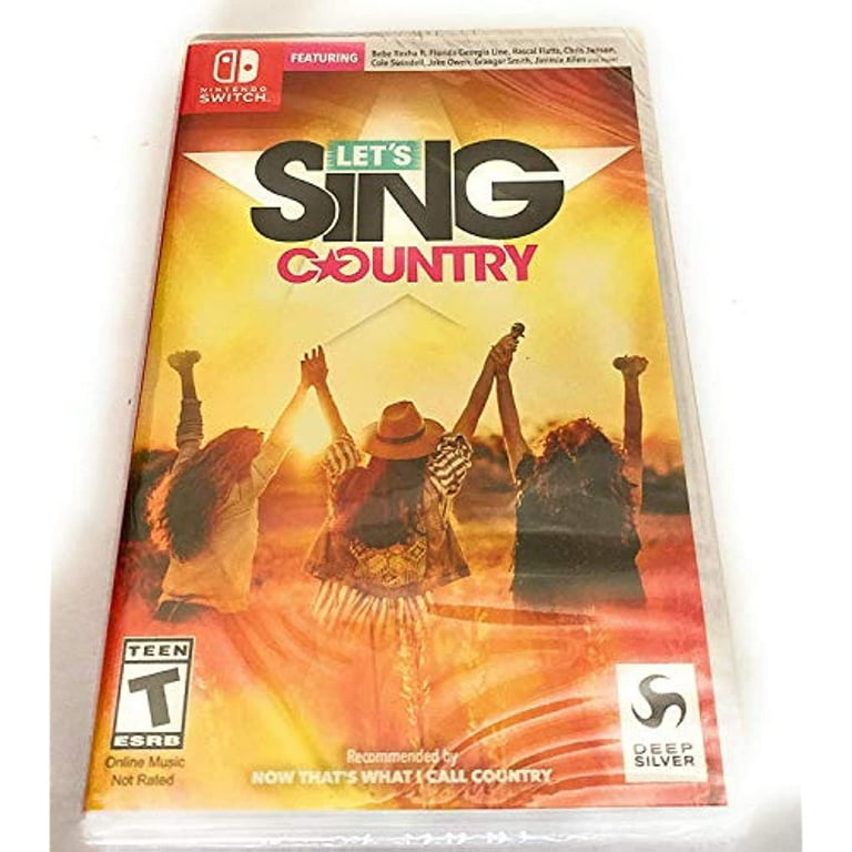 Let’S Sing Country- Nintendo Switch