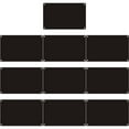thumbnail image 1 of UPOUART 10Ud Placas Metálicas Negras Para Puerta Con Acabado Resistente Perfectas Para Personalizar, 1 of 8