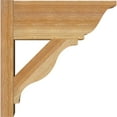 thumbnail image 3 of Ekena Millwork 8"W x 18"D x 18"H Funston Rough Sawn Traditional Outlooker, Western Red Cedar, 3 of 4