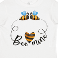 thumbnail image 4 of Inktastic Valentine’s Day Bee Mine Cute Bees and Heart Boys or Girls Toddler T-Shirt, 4 of 5