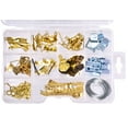 thumbnail image 1 of Hardware Essentials Brass Picture Hanging Kit, 1 of 2
