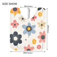 thumbnail image 5 of Yayeee Bath Rug for Bathroom Floor Non Slip Contour Fluffy Soft Absorbent Mat, 20"x24", Beige Retro Flower, 5 of 7