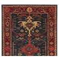 thumbnail image 3 of Eclatique Rug Hand-Tufted Wool Area Rug, Persian-Inspired Bohemian Print, Blue, 8' x 10', Non-Slip Backing, 3 of 5