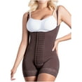 thumbnail image 1 of SONRYSE 066 Fajas Colombianas Reductoras Postpartum Girdle Full Body Shapewear Shaper for Women Chocolate 3XL, 1 of 6