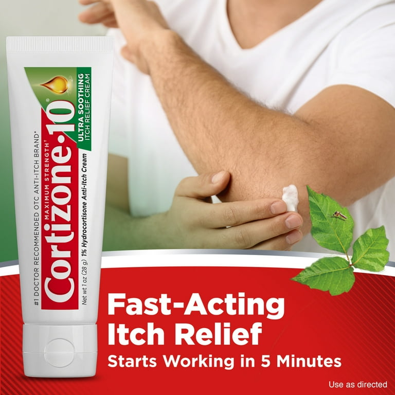 Cortizone-10 Maximum Strength Ultra Soothing Itch Relief Cream, 1