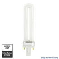 thumbnail image 2 of Satco S6700 - 5 watt; pin-based Compact Fluorescent; 2700K; 82 CRI; G23 base, 2 of 4
