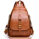 thumbnail image 3 of 2024 Mochilas de cuero para mujer, bolso de hombro vintage, mochila para mujer, mochila de viaje para mujer, mochilas escolares para niñas, mochila, 3 of 5
