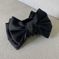 thumbnail image 1 of Statement-Making Big Bow Grab-and-Clip Satin Large Hairpin, 1 of 10