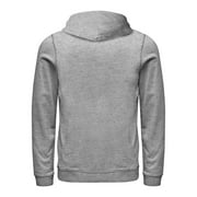 Men's General Motors Distressed Chevrolet Logo Pull Over Hoodie Athletic Heather Large