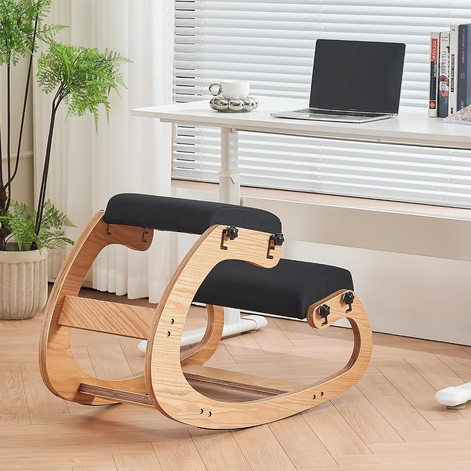 adjustable rocking kneeling chair for product