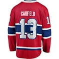 thumbnail image 3 of Men's Fanatics Cole Caufield Red Montreal Canadiens Home Premier Breakaway Player Jersey, 3 of 3