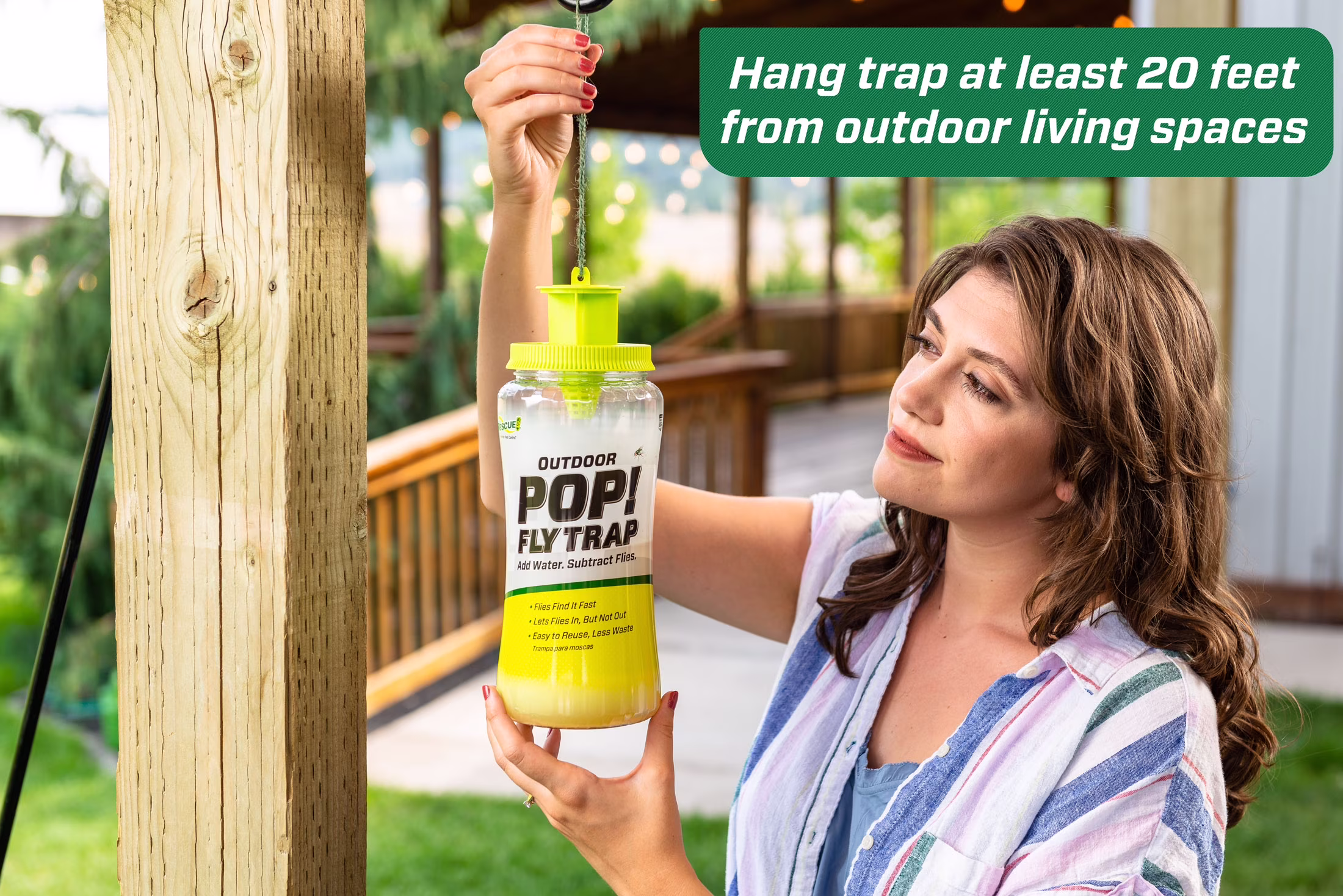 thumbnail image 4 of RESCUE! POP! Fly Trap Bait Refill, Outdoor Use, Water Souble Powder, 1 Pack, 4 of 5
