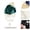 Dark green, variant on Elegant Gold Leaf Rose Corsage with Ribbon for Wedding Groom Boutonniere Formal Event Accessory