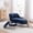 Blue, variant on Newest 58" Chaise Lounge Chair with Left Armrest & Lumbar Pillow, Chenille Upholstered Recliner with Pocket Springs, Beige