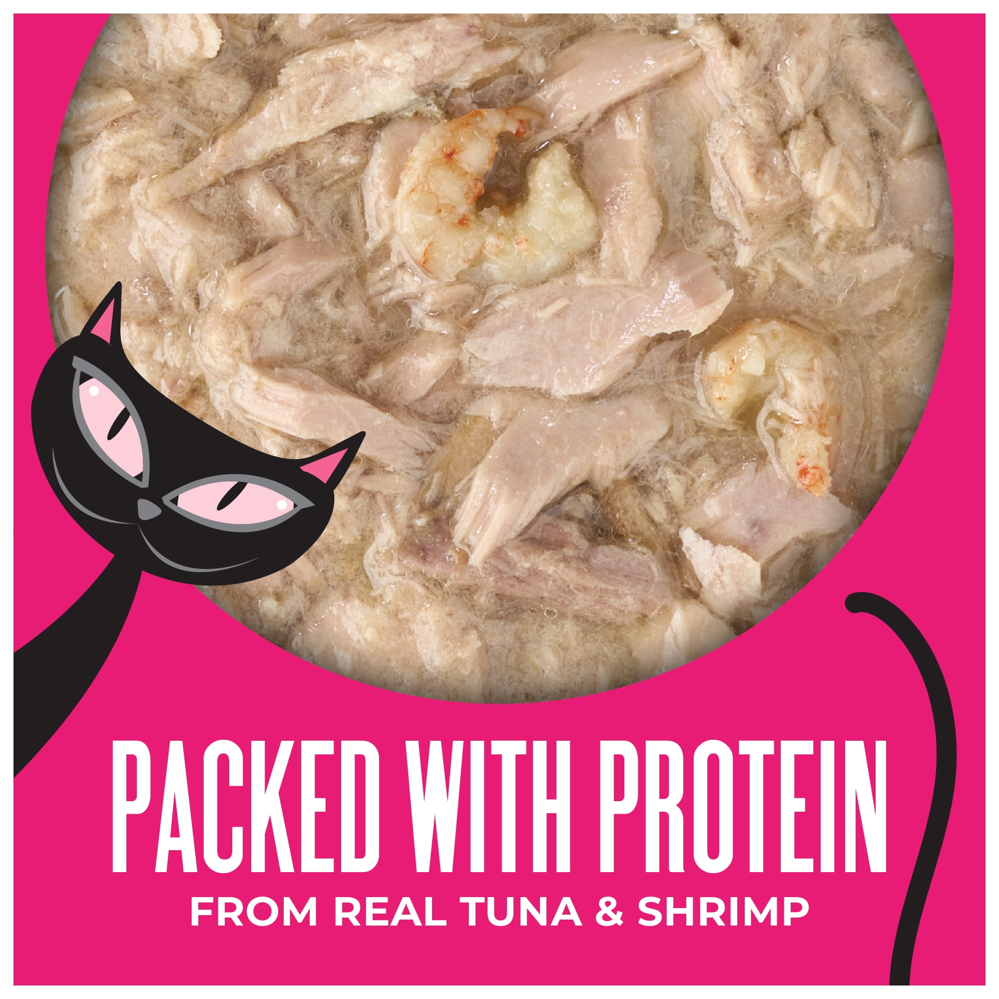 Tiki Cat Born Carnivore Wet Cat Food, Tuna & Shrimp Recipe in Tuna Broth, 2.4 oz. Can