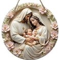 thumbnail image 2 of Wreaths Signs Hanging Decorations Decorative Door Signs Porch With Rope Hanging Decorations, 2 of 6