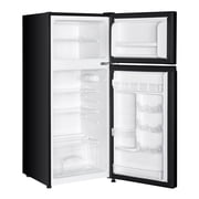 MAGIC CHEF Mini Refrigerator with Freezer in Black, HMDR45B