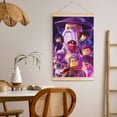 thumbnail image 5 of Hanging Poster Ninjago Wall Canvas Artwork With Wooden Frame Scroll Painting 12"x18", 5 of 7