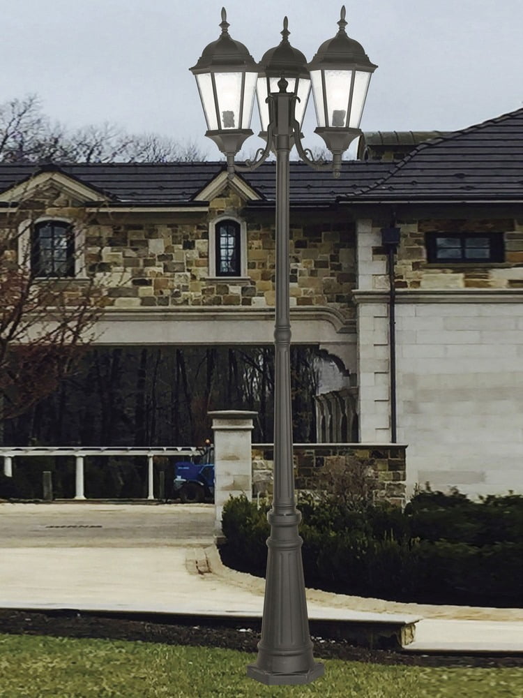 Livex Lighting Hamilton 3 Light Outdoor Post Light