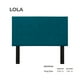 thumbnail image 2 of Cabecera Lola Sansa King Size color Aqua, 2 of 2