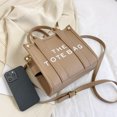 thumbnail image 2 of Bolso Bandolera Con Letras Bolso Compras Gran Capacidad para El (Caqui), 2 of 9