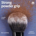 thumbnail image 3 of Large Makeup Brush for Loose Powder and Application - Portable Beauty Tool for Makeup Finishing, 3 of 8
