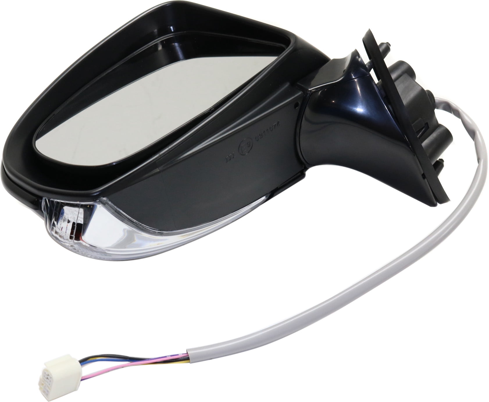 Mirror Compatible With 2015 Toyota Prius Left Driver Side Heated In-housing Signal Light Paintable Kool-Vue