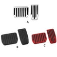 thumbnail image 2 of relayinert High Performance Aluminum Alloy Brake Pedal Cover For Interior Modification Metal Protective Cover silver, 2 of 6