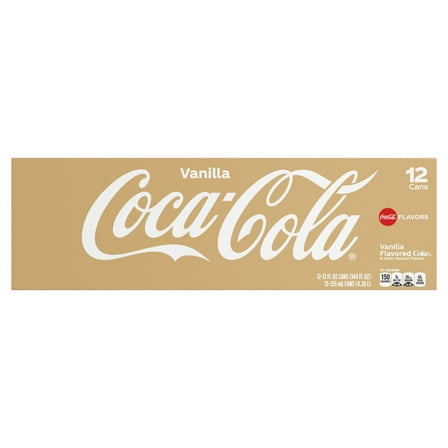 Coca-Cola Soda Cola Vanilla - 12-12 Fl. Oz.