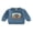 Blue, variant on Bagilaanoe Newborn Baby Girl Boy Oversized Sweatshirt Long Sleeve Sun Bull Print Pullover 6M 12M 18M 24M 3T Fall Tee Tops
