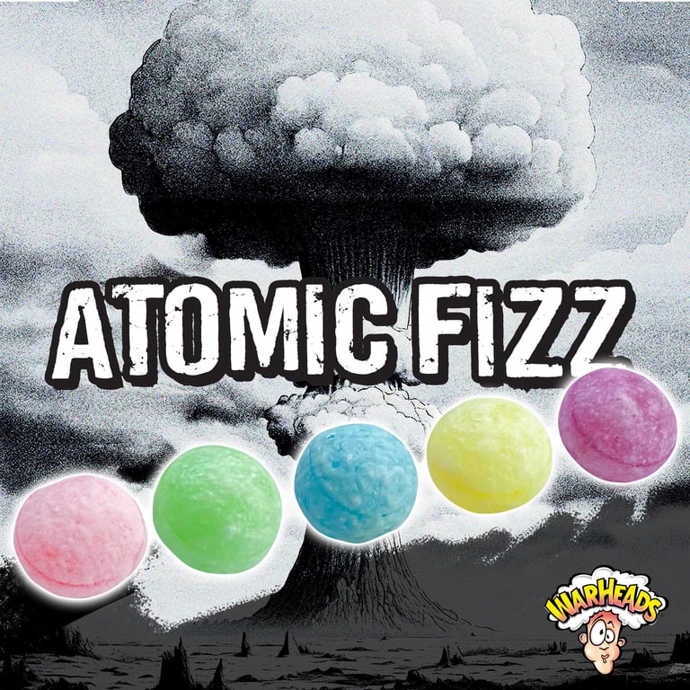 Warheads, Sour Hard Candy, 1.48oz Canister, Atomic Fizz - Walmart.com