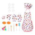 thumbnail image 1 of tredstone Childrens Kitchen Toys Cooking Cookware Set Interactive and Imaginative skirt chef hat 20 pcs 1Set, 1 of 1