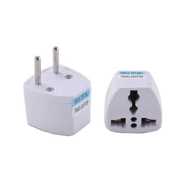 Adaptador: enchufe nacional europeo-americano a Chile