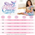 thumbnail image 7 of Benylion Girls Dresses Mermaid Summer Sundresses Toddler Kids Short Sleeve Casual Skirt Spinning Swing Skirt Set for 7-8 Years, 7 of 7