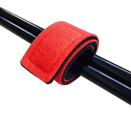 Reusable Fishing Rod Pole Tie Belt Holder Strap Fastener Wrapping Band