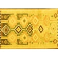thumbnail image 1 of Ahgly Company Indoor Rectangle Southwestern Yellow Country Area Rugs, 7' x 9', 1 of 4