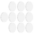 thumbnail image 4 of 10 Uds. Soporte para pallet de pegamento adhesivo para pestañas de vidrio redondo para extensión de pestañas transparente, 4 of 14