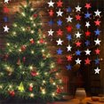 thumbnail image 7 of Topboutique 4th of July Decorations Red White Blue Patriotic Star Streamers Banner Garland Patriotic Hanging Decorations for Independence Day Celebration Holiday Decorations,6 Pcs-6.56 ft/Pc, 7 of 7