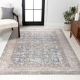 thumbnail image 2 of JONATHAN Y SHABBY CHIC 8 x 10 Area Rug, Stirling English Country Argyle - Indigo Blue, SBC301B-8, 2 of 2