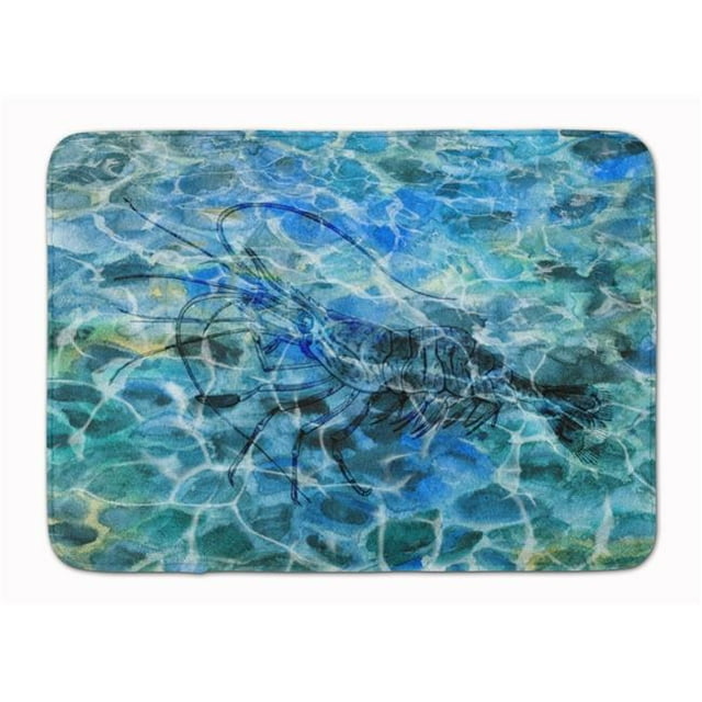 Carolines Treasures BB5359RUG Shrimp Under Water Machine Washable Memory Foam Mat