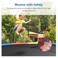 thumbnail image 2 of Trampoline Spring Cover, 8/10/12/14/15/16FT Trampoline Replacement Safety Pad, Waterproof & Tear-Resistant All-Weather Trampoline Accessories, No Holes for Poles, 2 of 9
