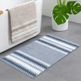 thumbnail image 6 of Bath Shower Mat Bath Mat Bath Rugs Washable Bathroom Rug Non Slip Bath Rug Shower Rugs Che Nille, Dark Grey C, 6 of 6