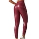 thumbnail image 5 of Leggings de cuero PU Sonducket para mujer Rojo 3XL, 5 of 6