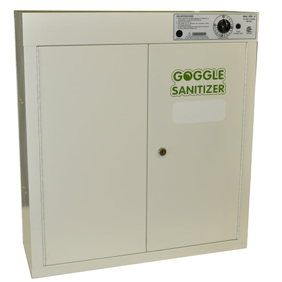 Eisco Labs Goggle Sanitizer Cabinet - 36 Goggle Capacity
