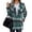 *Army Green, variant on ClodeEU Womens Plaid Trench Coat,Lapel Button Down Trench Tops,Coat Winter Clothing with Pockets Orange,Womens Plus S