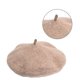 thumbnail image 4 of Guardurnaity Boina lisa para mujer, boina francesa de lana, sombrero de mujer de invierno y otoño de alta Sombreros Caqui Guardurnaity AP000331-03, 4 of 6