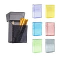 thumbnail image 1 of Étui à Cigarette Rabattable pour Femmes, Étuis à Cigarette en Plastique pour Hommes, Boîte à Cigarette, Taille King Ou Régulière, Boîte à Cigarette Multicolore Capacité 25, 1 of 5