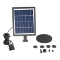 thumbnail image 4 of Fuente flotante solar Ticfox bomba de fuente multiboquillas eficiente 3,5 W 7 V, 4 of 14