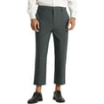 thumbnail image 1 of Lars Amadeus Pantalones De Vestir PaHombre Color Sólido Frente Plano Slim Fit Business Pantalones Recortados Gris oscuro S, 1 of 6
