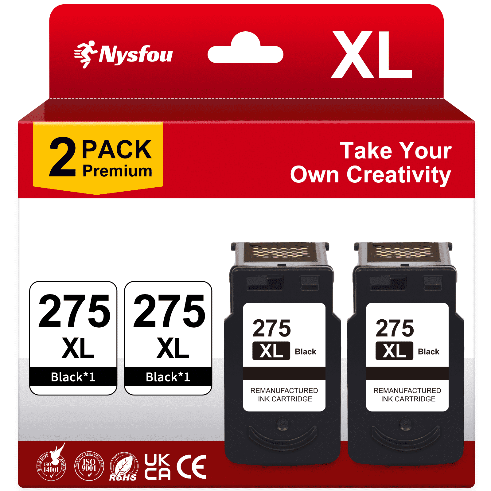 Canon CL-276 XL Genuine Color Ink Cartridge, High-Capacity, 1 Pack
